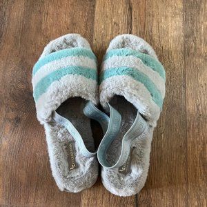 Women’s Slippers Size 10  KOOLABURRA BY UGG Slide Blue,Gray Slingback